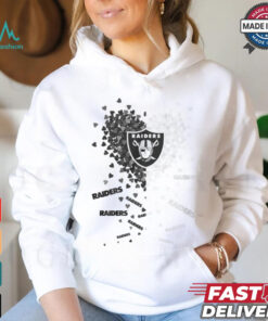 Las Vegas Raiders Heart Shirt