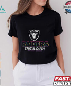Las Vegas Raiders Nike Black 2024 NFL Crucial Catch T Shirt