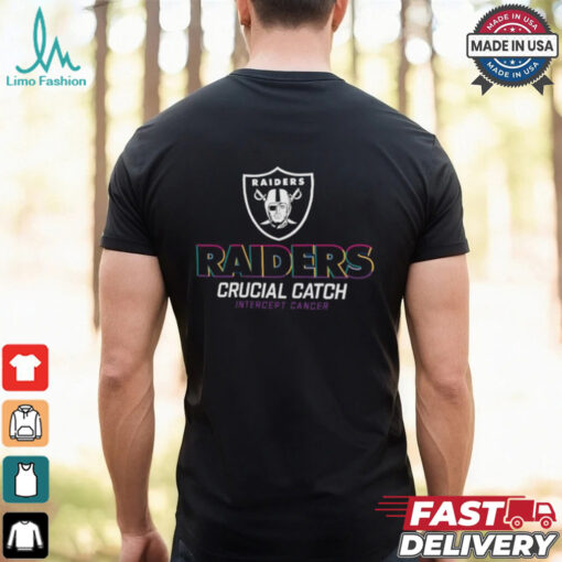 Las Vegas Raiders Nike Black 2024 NFL Crucial Catch T Shirt
