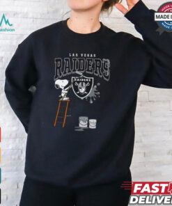 Las Vegas Raiders Snoopy Painting Shirt, hoodie, sweater, long sleeve and tank top Las Vegas Raiders Snoopy Painting Shirt