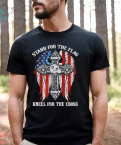Las Vegas Raiders Stand For The Flag Kneel For The Cross 2024 T shirt