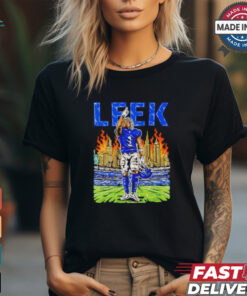 Leek Malik Nabers New York Giants cartoon graphic shirt