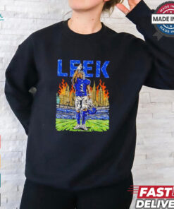 Leek Malik Nabers New York Giants cartoon graphic shirt