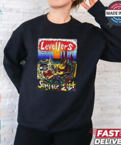 Levellers Summer 2024 Tour Dates t shirt