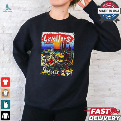 Levellers Summer 2024 Tour Dates t shirt