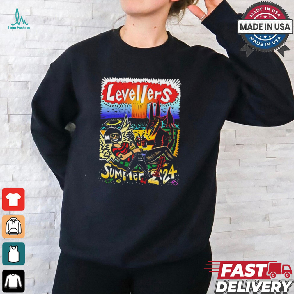 Levellers Summer 2024 Tour Dates t shirt Levellers Summer 2024 Tour Dates t shirt