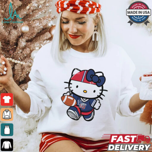Liberty Flames Cute Hello Kitty Football shirt