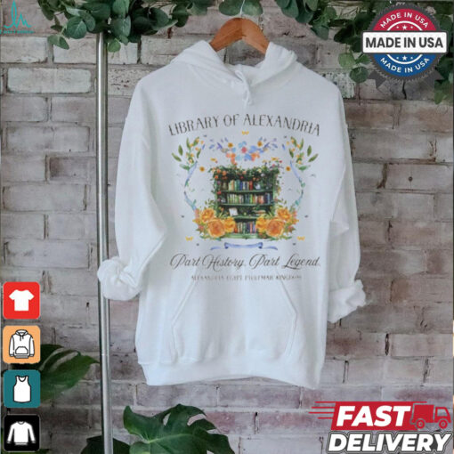 Library Of Alexandria Part History Past Legend Alexandria Egypt Ptolemaic Kingdom t shirt