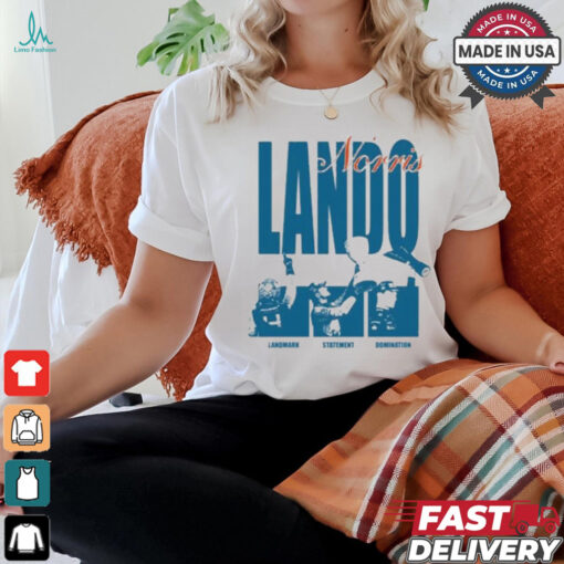 Lilisdsigns Lando Norris Landmark Statement Domination Shirt