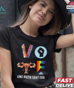 Limited Kamala Harris Vote Like Ruth Sent You T Shirt