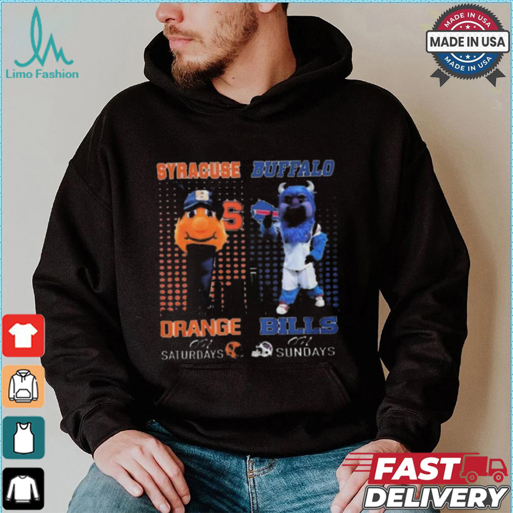 Limited Syracuse orange on saturdays otto buffalo bills billy on sundays shirt Limited Syracuse orange on saturdays otto buffalo bills billy on sundays shirt