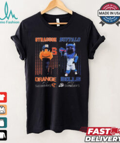 Limited Syracuse orange on saturdays otto buffalo bills billy on sundays shirt