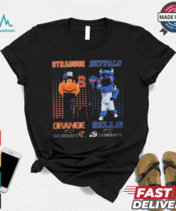 Limited Syracuse orange on saturdays otto buffalo bills billy on sundays shirt