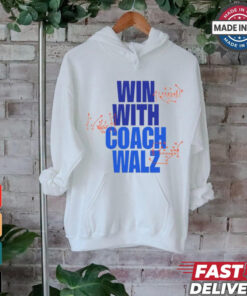 Limited Team Kamala Win With Coach Walz Funny Shirt