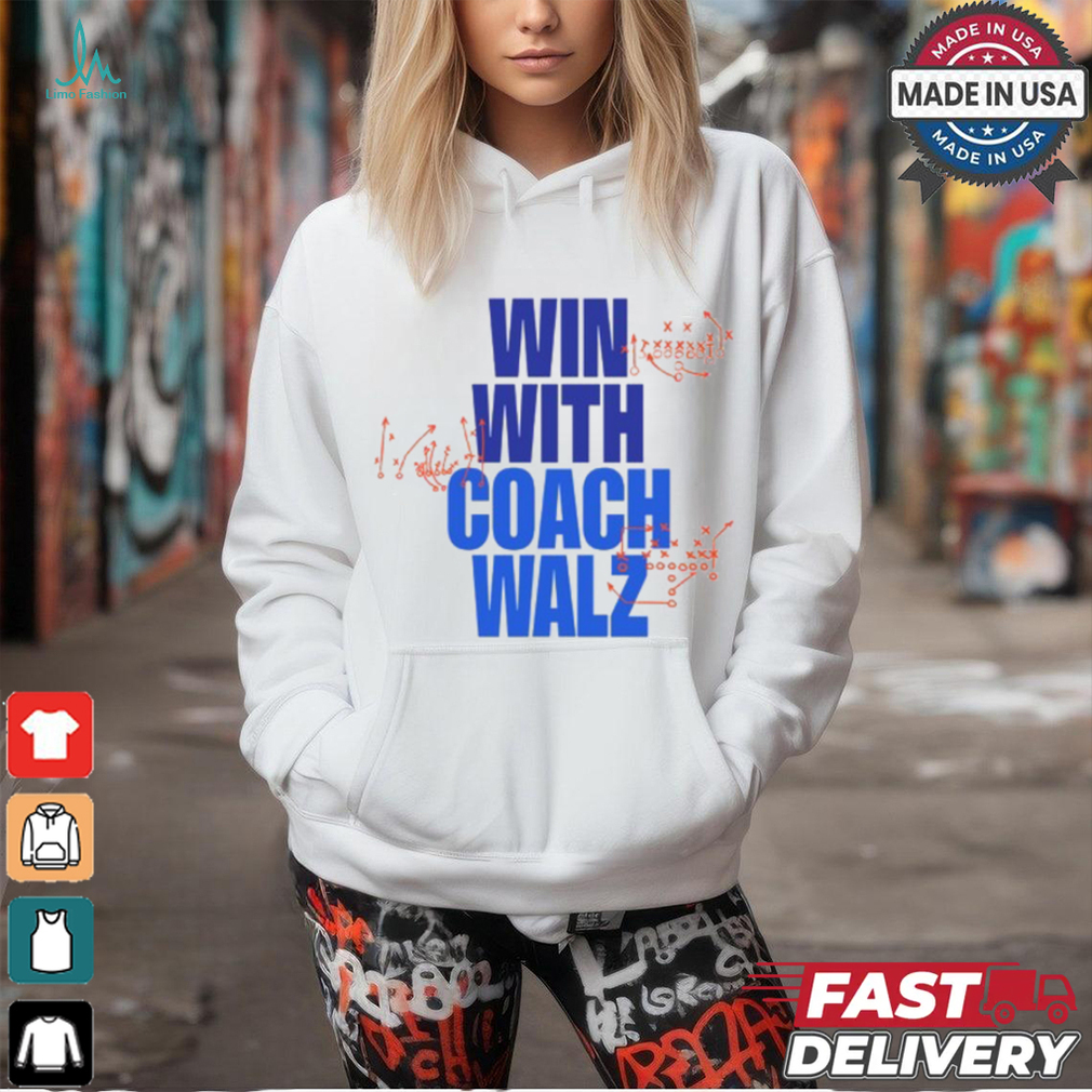 Limited Team Kamala Win With Coach Walz Funny Shirt Limited Team Kamala Win With Coach Walz Funny Shirt