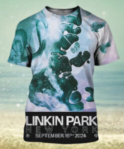 Linkin Park From Zero Tour 2024 New York Brooklyn Limited Edition Poster At Barclays Center On September 16 2024 All Over Print Shirt