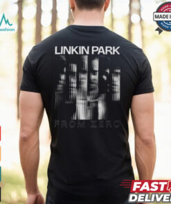 Linkin Park From Zero World Tour 2024 Band Photo With Tour List T Shirt