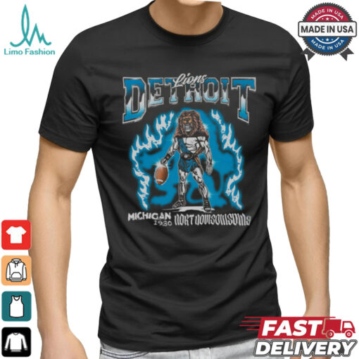 Lions Detroit michigan nort Domsoms 1930 shir