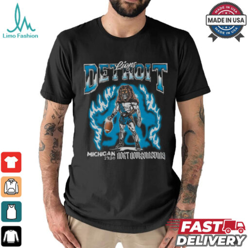 Lions Detroit michigan nort Domsoms 1930 shir