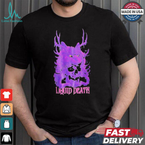 Liquid Death Death Wolf T shirt