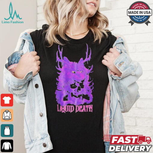 Liquid Death Death Wolf T shirt