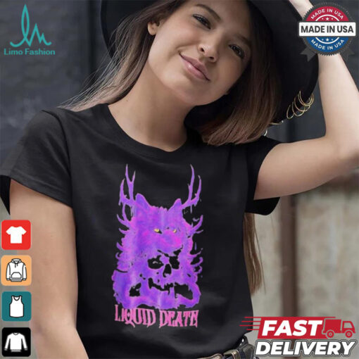 Liquid Death Death Wolf T shirt