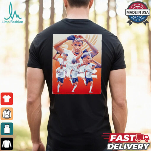 Liverpool Luis Diaz at the double graphic shirt