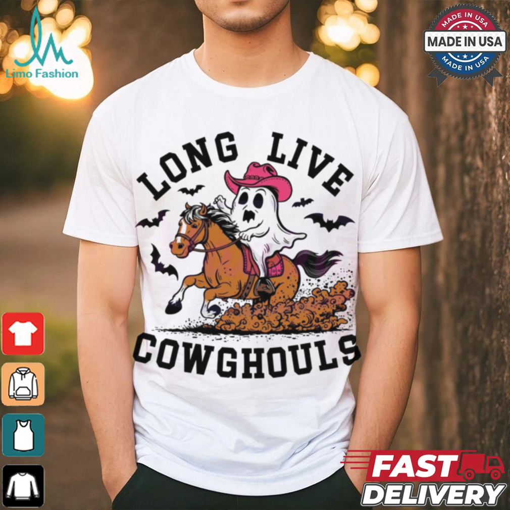 Long Live Cowghouls Ghost And Horse shirt Long Live Cowghouls Ghost And Horse shirt