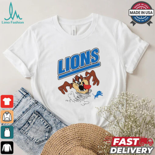 Looney Tunes Taz Detroit Lions shirt