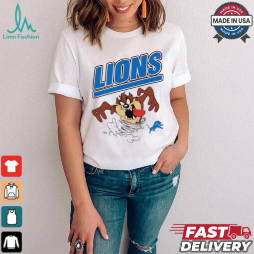 Looney Tunes Taz Detroit Lions shirt