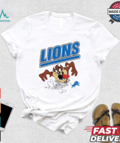Looney Tunes Taz Detroit Lions shirt