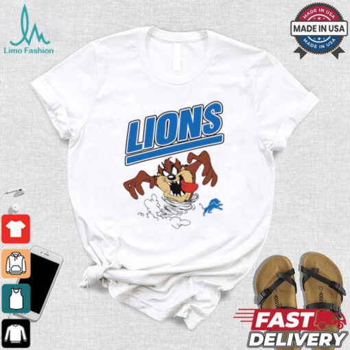 Looney Tunes Taz Detroit Lions shirt