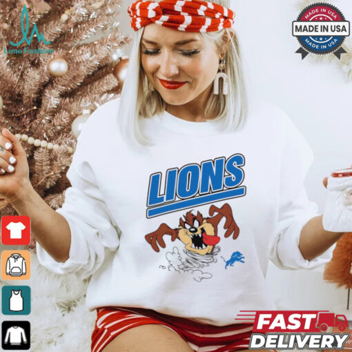 Looney Tunes Taz Detroit Lions shirt