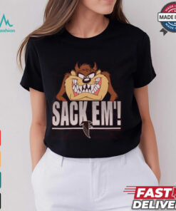 Looney Tunes Taz Sack Em' x Atlanta Falcons Shirt