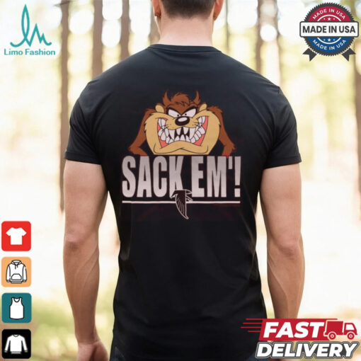 Looney Tunes Taz Sack Em’ x Atlanta Falcons Shirt