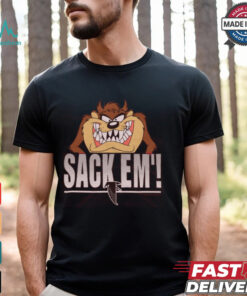 Looney Tunes Taz Sack Em' x Atlanta Falcons Shirt