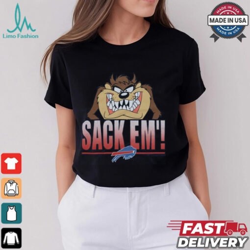 Looney Tunes Taz Sack Em’ x Buffalo Bills Shirt