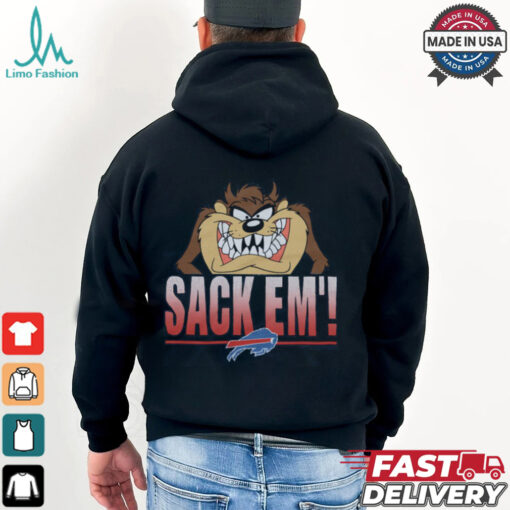 Looney Tunes Taz Sack Em’ x Buffalo Bills Shirt