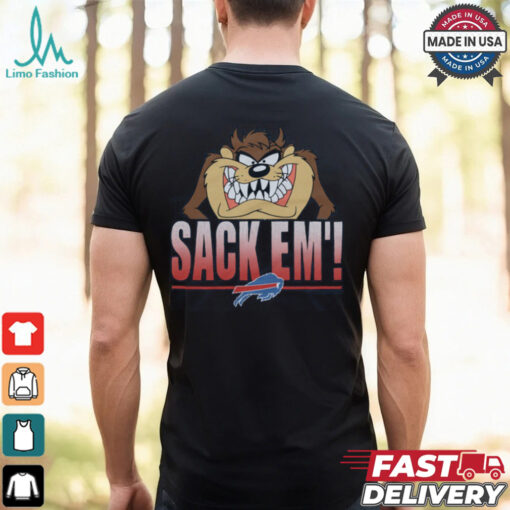 Looney Tunes Taz Sack Em’ x Buffalo Bills Shirt