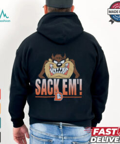 Looney Tunes Taz Sack Em' x Denver Broncos Shirt