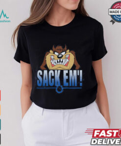 Looney Tunes Taz Sack Em' x Indianapolis Colts Shirt