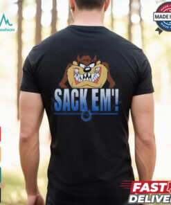 Looney Tunes Taz Sack Em' x Indianapolis Colts Shirt