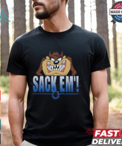 Looney Tunes Taz Sack Em' x Indianapolis Colts Shirt