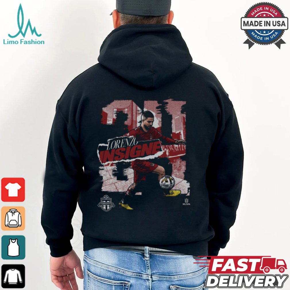 Lorenzo Insigne Toronto FC Rough Shirt Lorenzo Insigne Toronto FC Rough Shirt