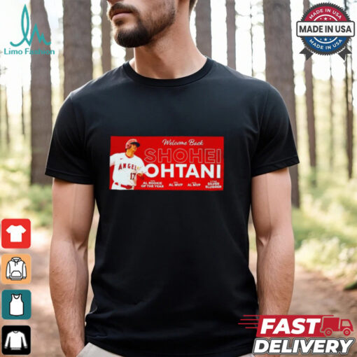 Los Angeles Angels welcome back Shohei Ohtani shirt