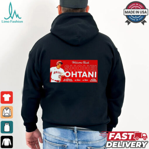 Los Angeles Angels welcome back Shohei Ohtani shirt