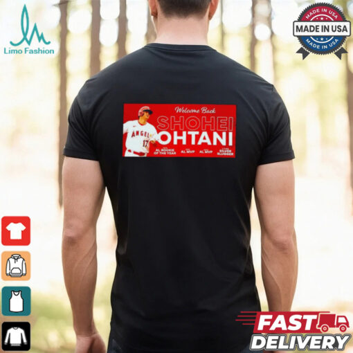 Los Angeles Angels welcome back Shohei Ohtani shirt