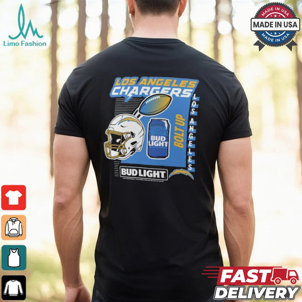 Los Angeles Chargers Anheuser Busch T Shirt Los Angeles Chargers Anheuser Busch T Shirt