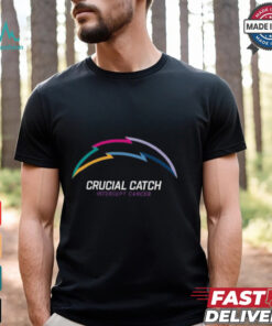 Los Angeles Chargers Nike Black 2024 NFL Crucial Catch T Shirt