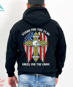 Los Angeles Chargers Stand For The Flag Kneel For The Cross 2024 T shirt